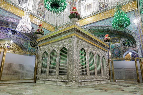 ضریح حرم امام رضا (ع)