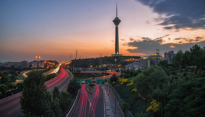 عکس برج میلاد شهر تهران